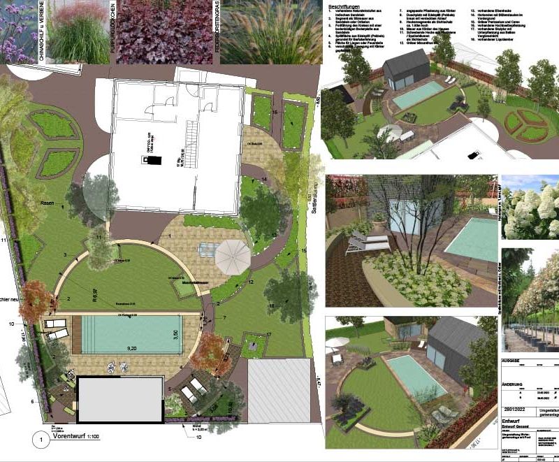 Garten F Entwurfsgestaltung