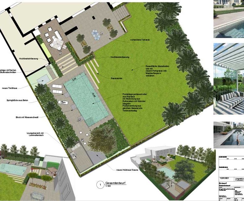 garten v Poolplanung
