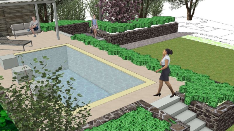 entwurf pool garten t 3d entwurf pool garten t 3d